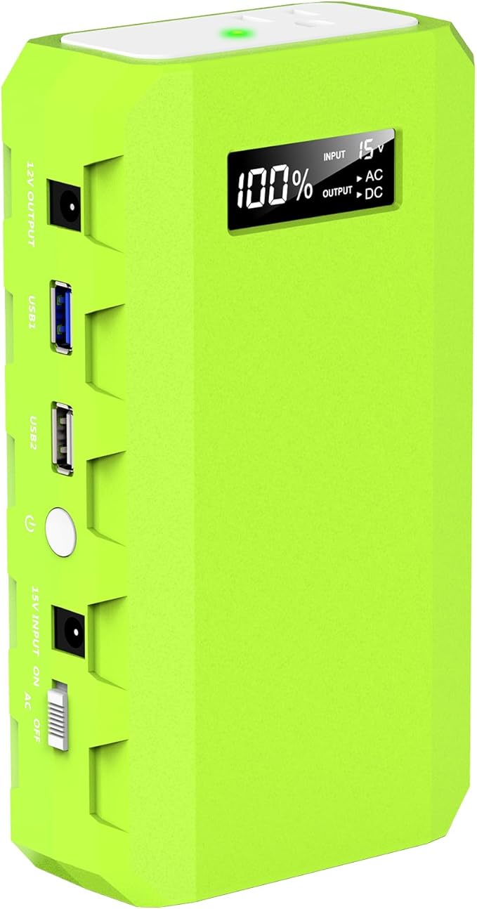 Powkey 88.8Wh Portable Power Station | 65W AC Camping & Home Backup