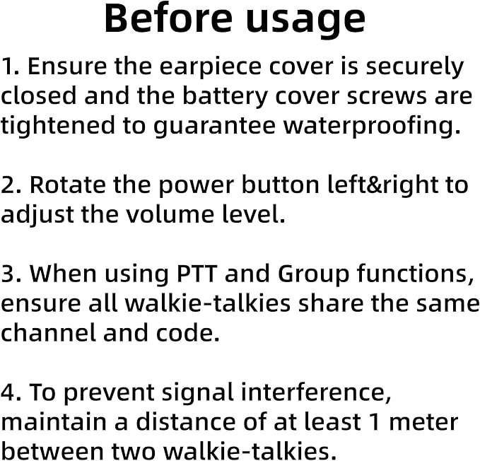 KETELESE T4 FRS Walkie Talkies Earpiece