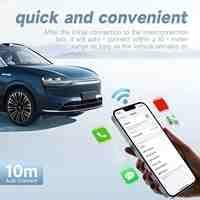 Wireless CarPlay Adapter for Infiniti QX30 QX4 QX50 QX55 QX56 QX60 QX70 QX80, Wireless CarPlay & Android Auto Adapter 2 in 1 Plug & Play Supports USB and Type-C Converts,A