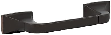 Amerock BH36011ORB | Oil Rubbed Bronze Pivoting Double Post Toilet Paper Holder | 10-5/8 in. (270 mm) Toilet Tissue Holder | Highland Ridge | Bath Tissue Holder | Bathroom Hardware | Bath Accessories
