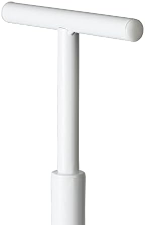 Honey-Can-Do SHO-01197 Shoe Tree with Spinning Handle, White, 4-Tier, 30 lbs