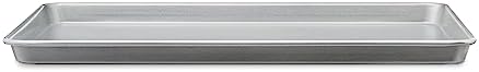 Amazon Basics Ceramic Nonstick Baking Sheets & Cooling Rack Set, Dishwasher Safe, Oven Safe, Half Sheet Size, Gray, 2-Pack