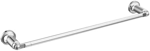 Delta Saylor (1-Pack) 18'' Towel Rack for Bathroom Polished Chrome Towel Bar for Bathroom Wall Towel Holder Rod Wall Mounted 73518