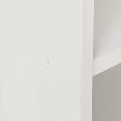 Amazon Basics 3-Cube Bookcase Compatible with Fabric Storage Cube Organizers, Sturdy, Easy to Assemble, White
