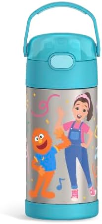 THERMOS FUNTAINER Water Bottle with Straw, 12oz, Ms. Rachel
