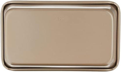 Cuisinart 9-Inch Chef's Classic Nonstick Bakeware Loaf Pan, Champagne (Pack of 2)