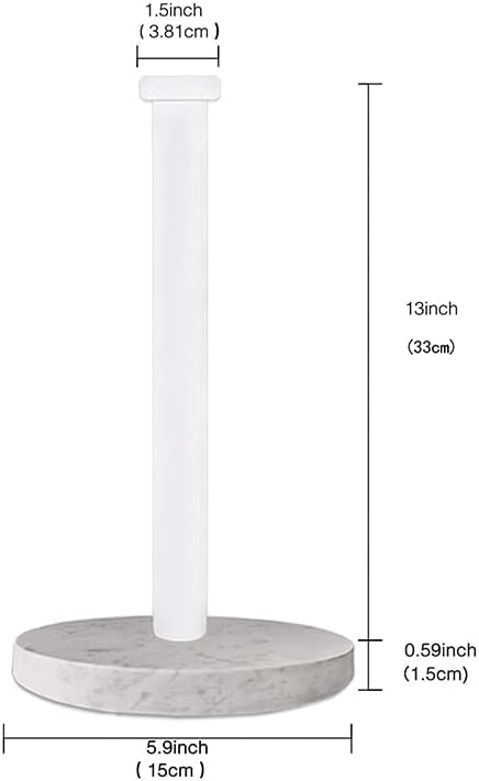Paper Towel Holder Countertop, Standing Paper Towel Roll Holder