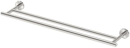 Gatco 5564 Sky Double Towel Bar, 24 Inch, Satin Nickel
