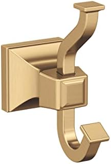 Amerock Mulholland Double Prong Champagne Bronze Wall-Mounted Hook
