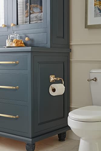 Amerock Stature 6-5/16" Champagne Bronze Single Post Toilet Paper Holder