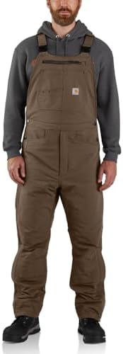 Carhartt Men's Super Dux Relaxed Fit Insulated Bib Overall