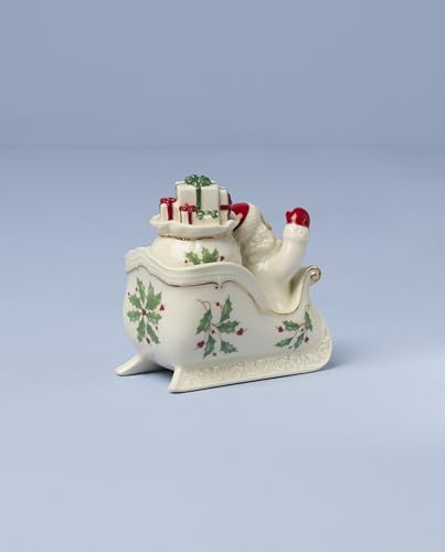 Lenox 897754 Holiday Figural Salt & Pepper Set, Christmas Dishes, Festive Serveware