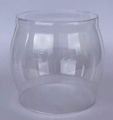 American Mantle Lantern Globe Replacement Height: 5¼" (133.35mm) Diameter 4 7⁄8" (123.83mm) | Clear Borosilicate Glass Fits Coleman Lanterns 214 282 285-700 288 321 355 5150-5159