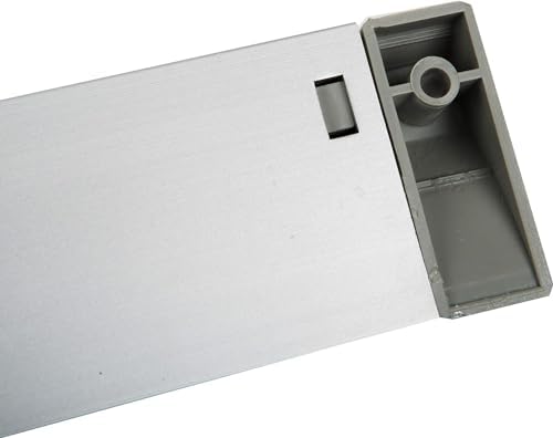 San Jamar Order Ticket Holder for Restaurant – 30" Anodized Aluminum Metal Receipt Holder with Grip Track – Durable Wall Mount Check Rack for Kitchen, Restaurant and Service Counters