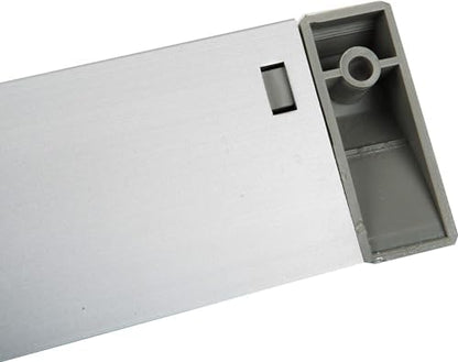 San Jamar Order Ticket Holder for Restaurant – 30" Anodized Aluminum Metal Receipt Holder with Grip Track – Durable Wall Mount Check Rack for Kitchen, Restaurant and Service Counters