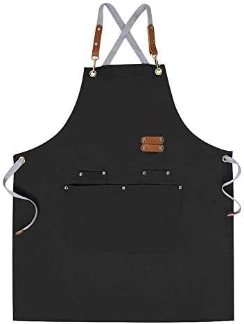 Mignongirl Chef Apron-Cross Back Apron
