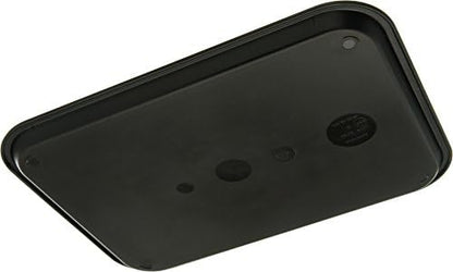 Carlisle Cafe Tray, Fast Food Restaurant Tray, 12 x 16, 1 Ct, Black (Pack of 12)