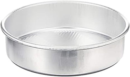 Nordic Ware Prism 9-Inch Round Cake Pan, 2-Pack, Natural