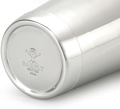 Barfly Soho Cocktail Tin, Small 18 oz (532 ml), Stainless (M37150)