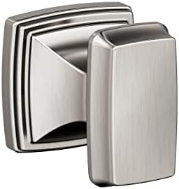 Amerock BH36030G10 | Brushed Nickel Single Robe Hook | 2-5/16 inch (59 mm) Length Towel Holder | Revitalize | Towel Hook for Bathroom | Bathroom Hardware | Bath Accessories