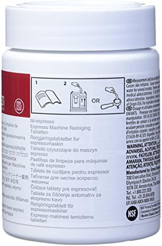 Urnex Cafiza Professional Espresso Machine Cleaning Tablets, 100 Count