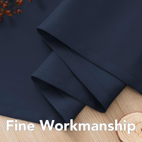 H.VERSAILTEX Navy Blackout Curtains