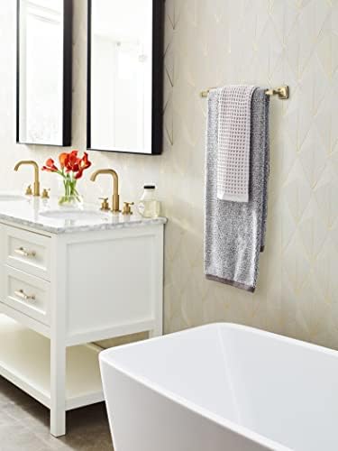 Amerock Stature 24" Golden Champagne Towel Bar