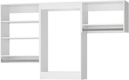 Modular Closet System, Wood Tower Storage