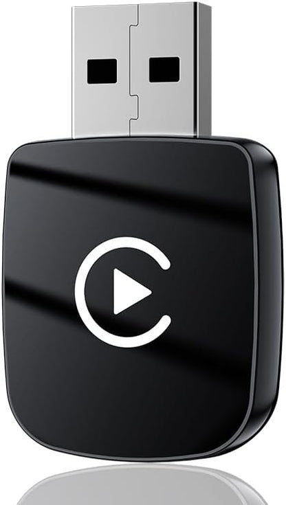 Carplay Adapter for Chevrolet Malibu 2016 2017 2018 2019 2020 2021 2022 2023 2024 2025, Plug & Play Car Interface Dongle Carplay Box Supports Navigation Music & Voice Control Stable,A/Black