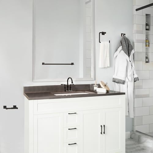 Design House Karsen 4-Piece Bath Accessory Set, Oil Rubbed Bronze