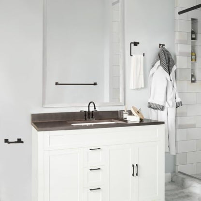 Design House Karsen 4-Piece Bath Accessory Set, Oil Rubbed Bronze