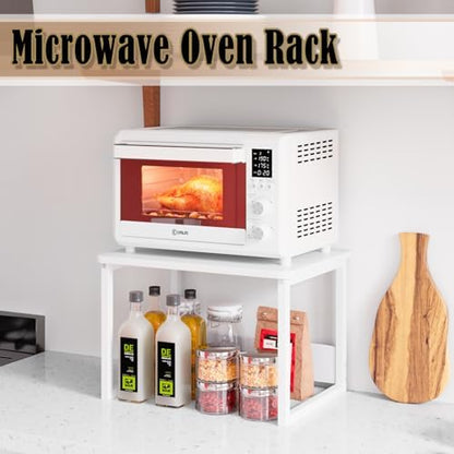 MARTY Countertop Organizer,17.1"x12.4", Cabinet Organizer Microwave Stand