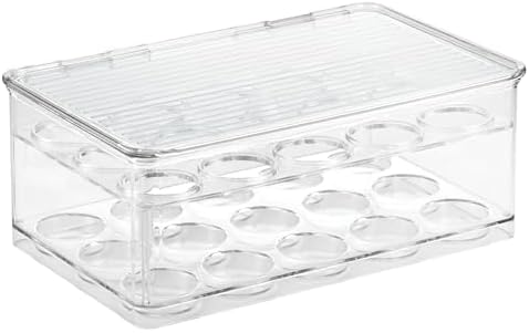 iDesign Stackable Coffee Pod Holder for K-Cup Pods, Set of 2, Clear