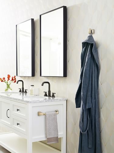 Amerock Revitalize Golden Champagne 9 inch (229 mm) Center-to-Center Towel Bar, BH36035BBZ
