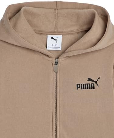 PUMA Kids Essential Basics Fleece Zip-Up Hoodie (Little Kid)