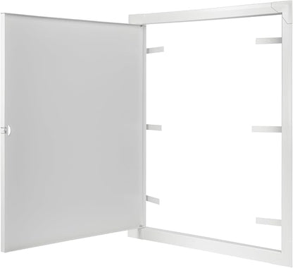 16" x 20" White Metal Access Panel. Service Shaft Door Panel. Plumbing