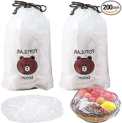 Fresh Keeping Bags, Plastic Sealing Bags Food Cover, Universal Kitchen Wrap
