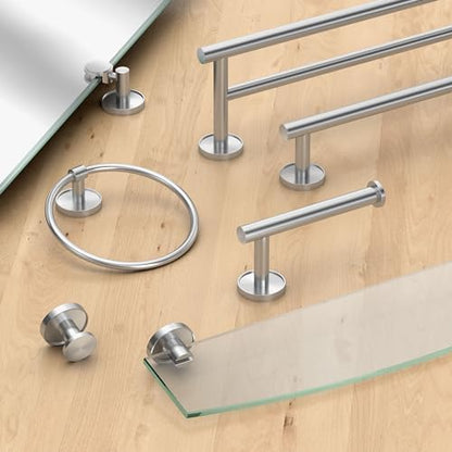 Gatco 5564 Sky Double Towel Bar, 24 Inch, Satin Nickel