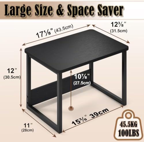MARTY Countertop Organizer,17.1"x12.4", Cabinet Organizer Microwave Stand