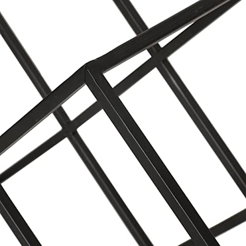 Christopher Knight Home McClellan 7 Bottle Tabletop Wine Rack - Black