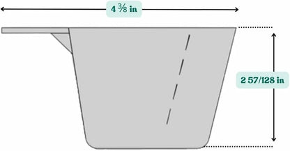 5 Oz. Scoop for Coffee, Protein Powder, Pet Food, Grains and Dry Goods –