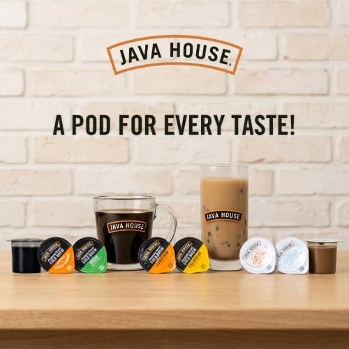 Java House Cold Brew Coffee Concentrate, Salted Caramel, 12 Count