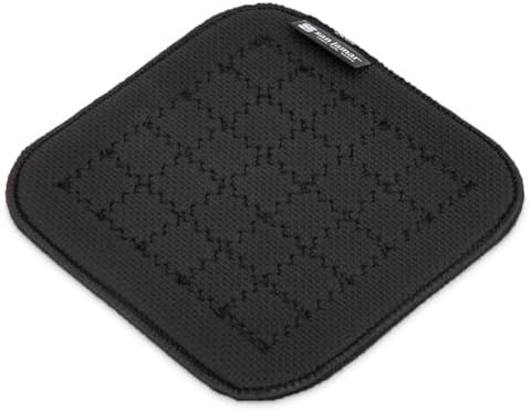 Hot Pad, San Jamar UltiGrips, Professional Grade, Neoprene, 7" x 7", Black