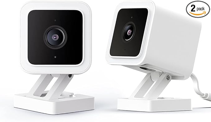 WyzeCamera v3 1080p HD Indoor/Outdoor Plug-in Smart Home Security Cameras
