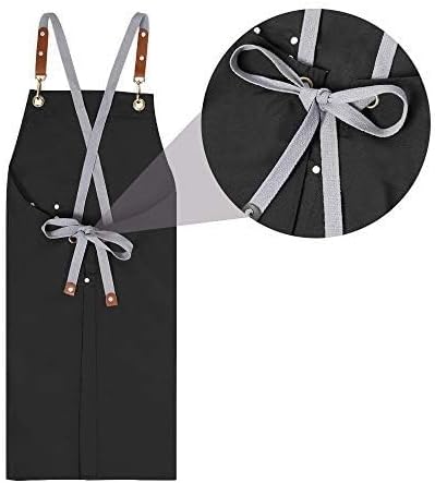 Mignongirl Chef Apron-Cross Back Apron