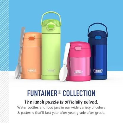 THERMOS FUNTAINER Water Bottle with Straw, Paw Patrol Girl, 12 Ounces (Pack of 6)