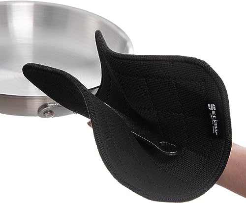 Carlisle FoodService Products UHP1010BK Ultigrip Square Commercial Hot Pad Pan Holder, 10" X 10", Black
