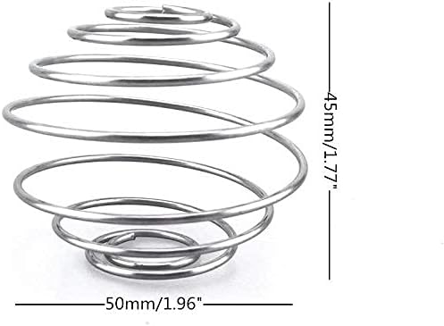 3 PCS Stainless Steel Shaker Ball Wire Whisk Shaker Mixer Mixing Ball Cup Blend