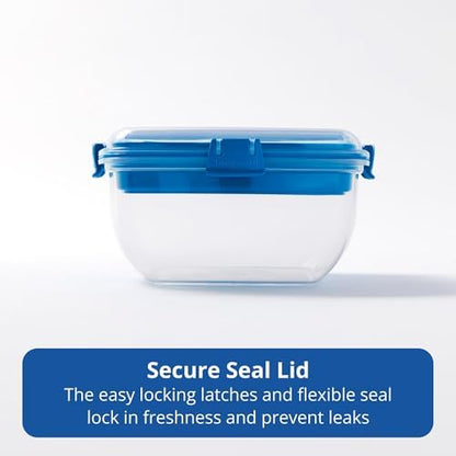 Rubbermaid Pack & Go Set with Leakproof 660 mL Soup Mug and Secure Seal 1.1 L Salad Container, Meal Prep Containers