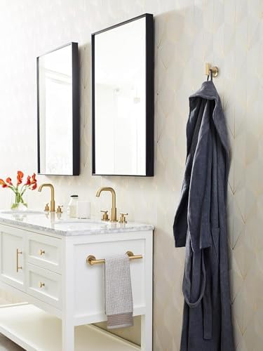 Amerock Arrondi 9" Champagne Bronze Towel Bar